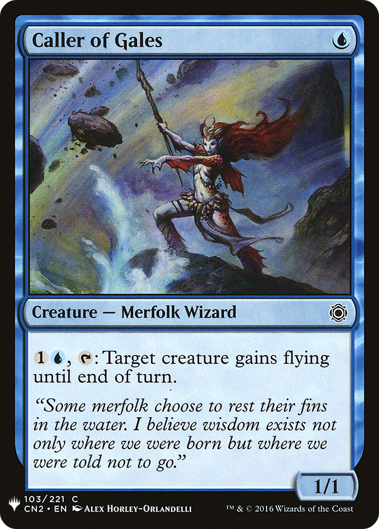 Caller of Gales (LIST-CN2-103) - The List