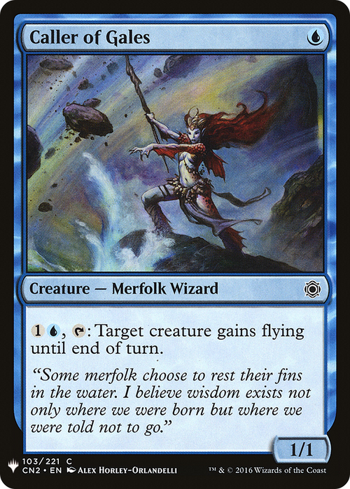 Caller of Gales (LIST-CN2-103) - The List