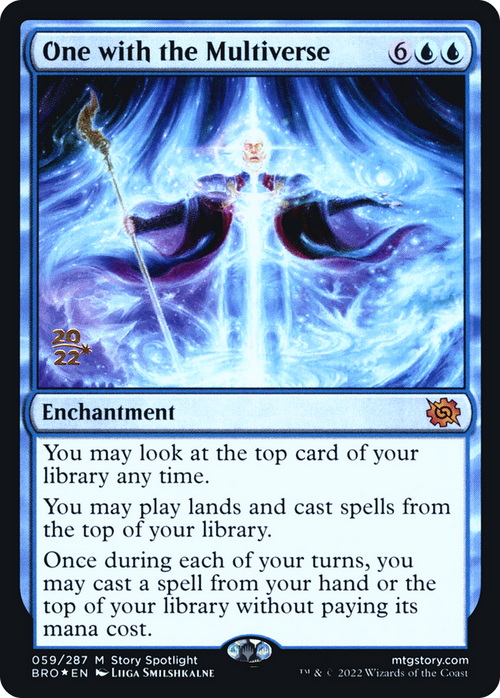 One with the Multiverse (PRE-059) - The Brothers' War Promos Foil