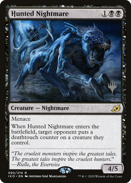 Hunted Nightmare (PPIKO-92P) - Ikoria: Lair of Behemoths Promos