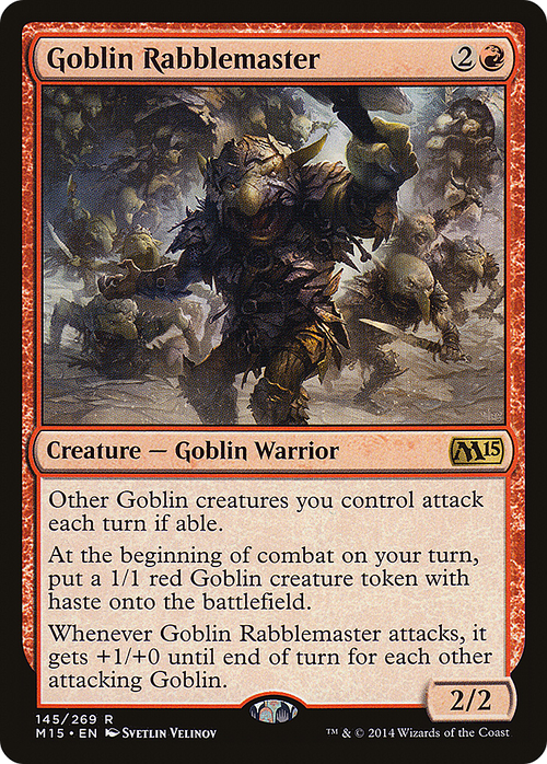 Goblin Rabblemaster (M15-145) - Magic 2015