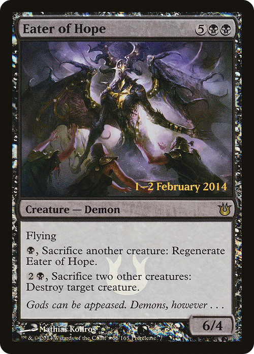 Eater of Hope (PRE-066) - Born of the Gods Promos Foil