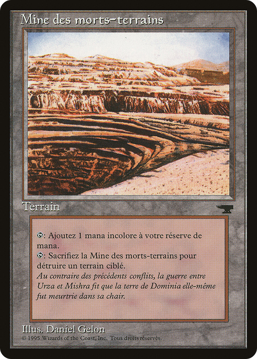 Strip Mine (French) - "Mine des morts-terrains" (REN-) - Renaissance