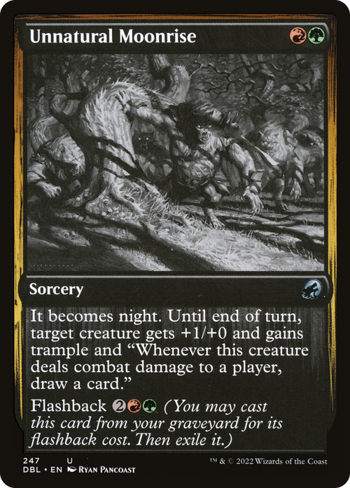 Unnatural Moonrise (DBL-247) - Innistrad: Double Feature