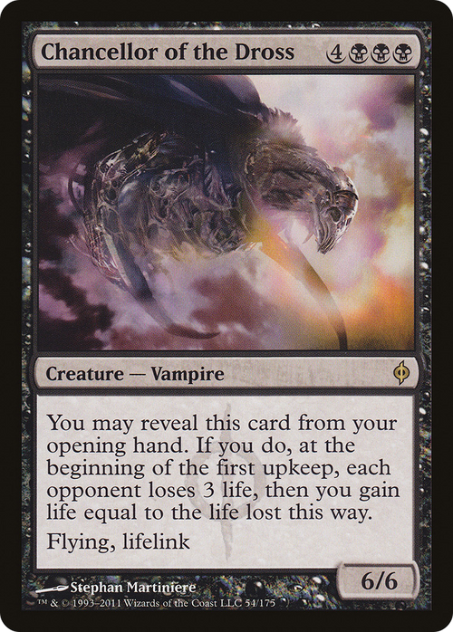 Chancellor of the Dross (NPH-054) - New Phyrexia Foil