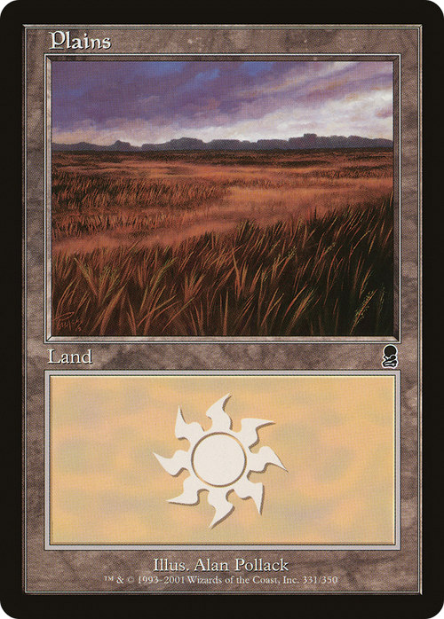Plains (331) (ODY-331) - Odyssey Foil