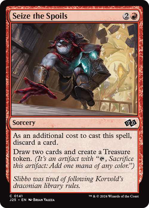 Seize the Spoils (J25-141) - Foundations Jumpstart
