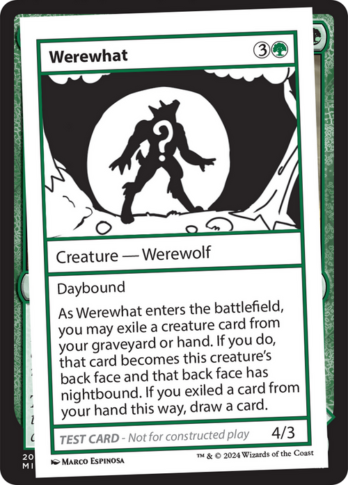 Werewhat (MB2PC-) - Mystery Booster 2