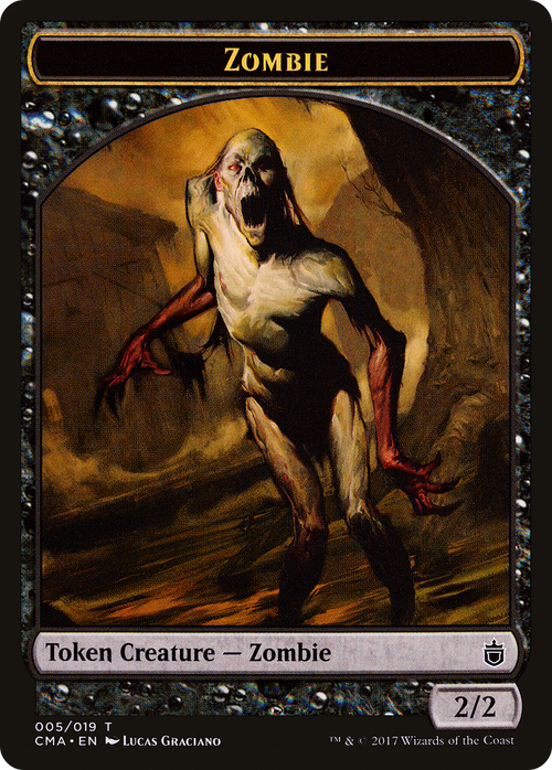 Zombie Token (005) (CMA-005) - Commander Anthology Tokens