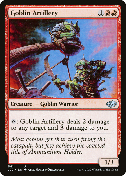 Goblin Artillery (J22-541) - Jumpstart 2022