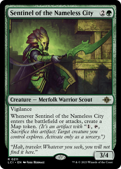 Sentinel of the Nameless City (LCI-211) - The Lost Caverns of Ixalan