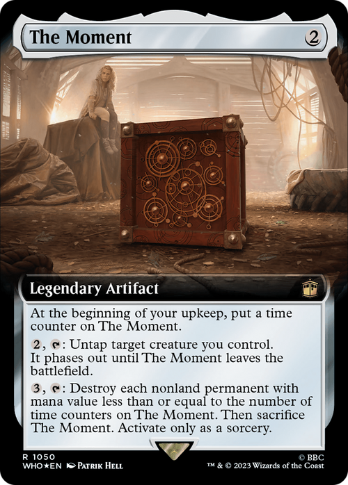 The Moment (Extended Art) (Surge Foil) (WHO-1050) - Doctor Who: (Extended Art) Foil