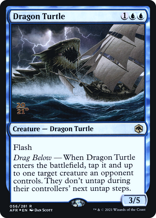 Dragon Turtle (PRE-56S) - Adventures in the Forgotten Realms Promos Foil