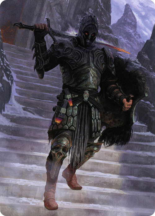 Dakkon, Shadow Slayer // Dakkon, Shadow Slayer (AMH2-049) - Modern Horizons 2 Art Series (Borderless)