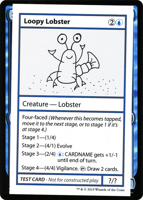 Loopy Lobster (No PW Symbol) (CMB1-026) - Mystery Booster Playtest Cards 2021