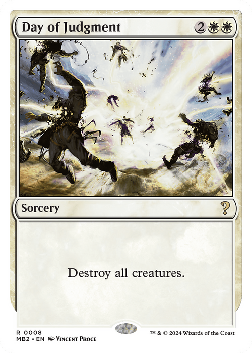 Day of Judgment (White Border) (MB2-008) - Mystery Booster 2