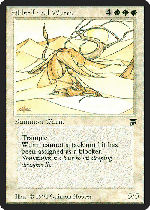Elder Land Wurm (LEG-) - Legends