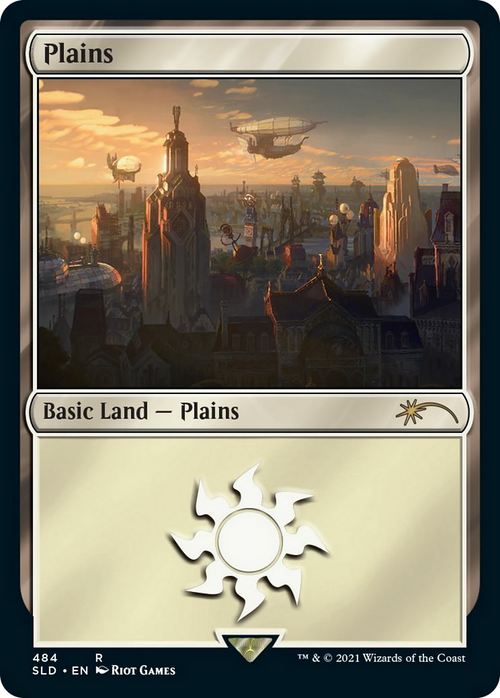 Plains (Secret Lair x Arcane: Lands) (SLD-484) - Secret Lair Drop