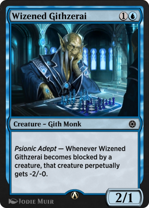 Wizened Githzerai (HBG-042) - Alchemy Horizons: Baldur's Gate