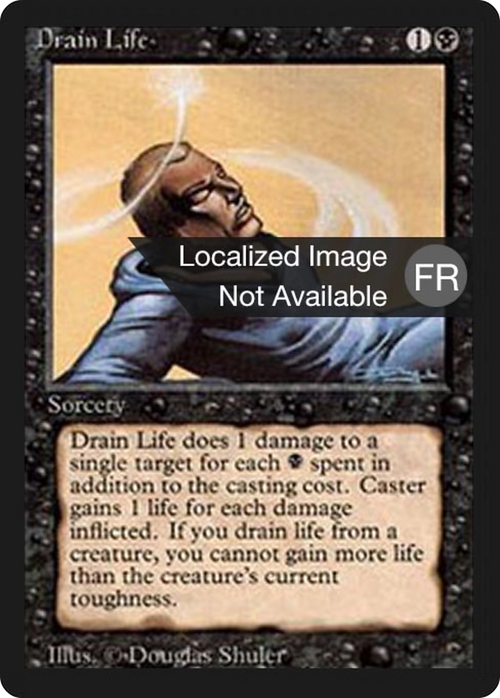Drain Life (FBB-) - Foreign Black Border