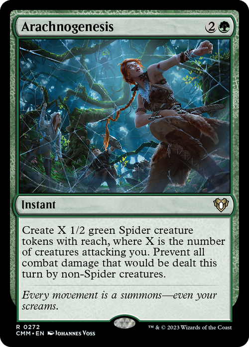 Arachnogenesis (CMM-272) - Commander Masters Foil