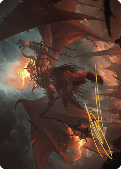 Rakdos, Patron of Chaos // Rakdos, Patron of Chaos (AMKM-022) - Murders at Karlov Manor Art Series (Borderless)