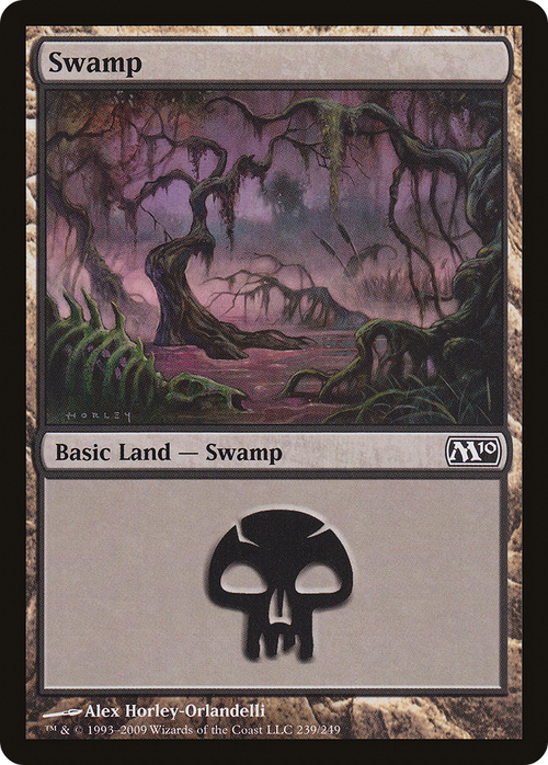 Swamp (239) (M10-239) - Magic 2010