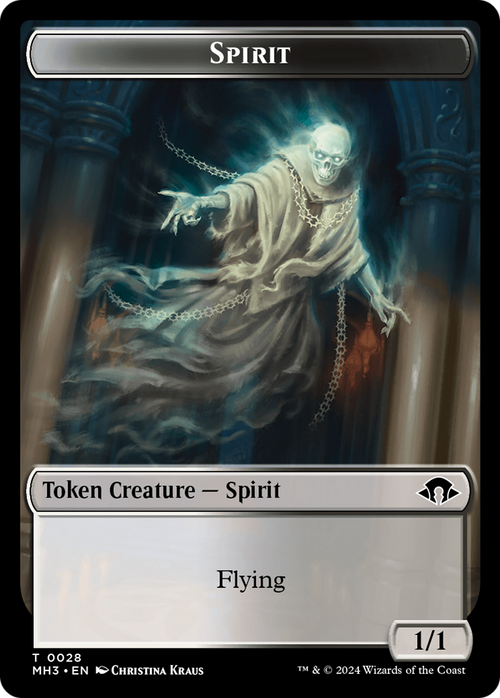 Spirit (TMH3-028) - Modern Horizons 3 Tokens Foil