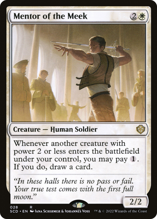 Mentor of the Meek (SCD-028) - Starter Commander Decks