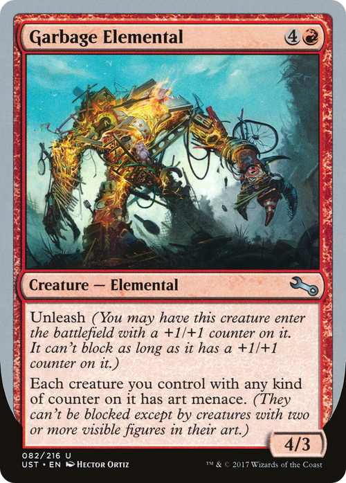 Garbage Elemental (E) (UST-082) - Unstable