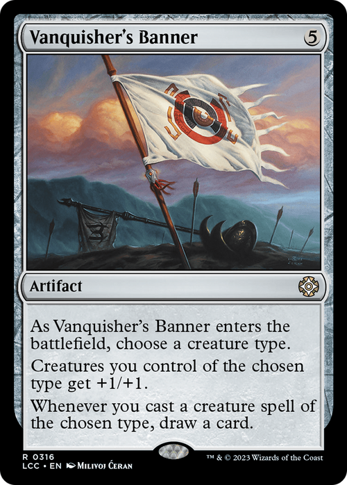 Vanquisher's Banner (LCC-316) - The Lost Caverns of Ixalan Commander