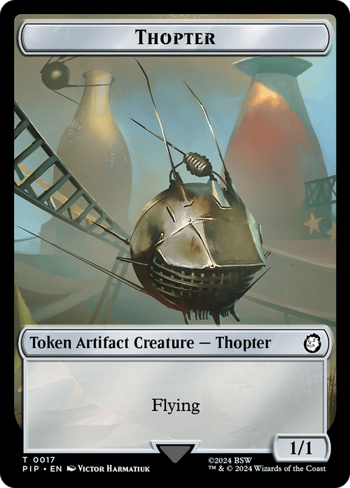 Thopter (TPIP-017) - Fallout Tokens Foil