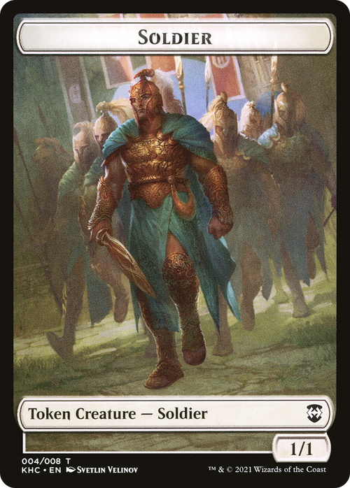 Soldier (TKHC-004) - Kaldheim Commander Tokens