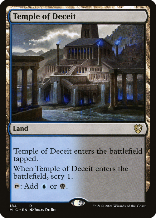 Temple of Deceit (MIC-184) - Midnight Hunt Commander