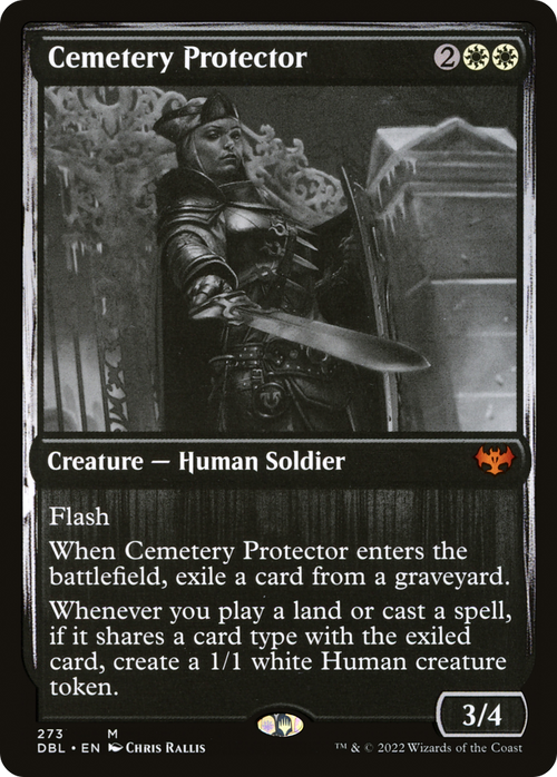 Cemetery Protector (DBL-273) - Innistrad: Double Feature