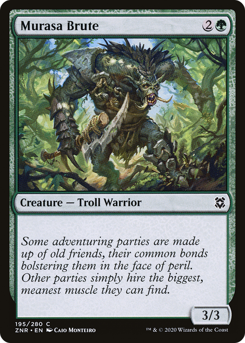 Murasa Brute (ZNR-195) - Zendikar Rising Foil
