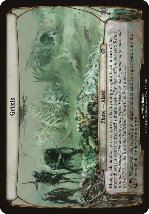 Grixis (Planechase) (OVER-) - Planechase Planes