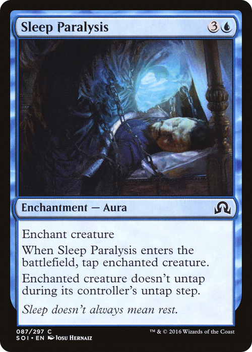 Sleep Paralysis (SOI-087) - Shadows over Innistrad Foil