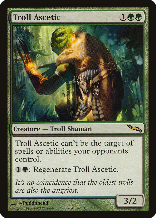 Troll Ascetic (MRD-135) - Mirrodin