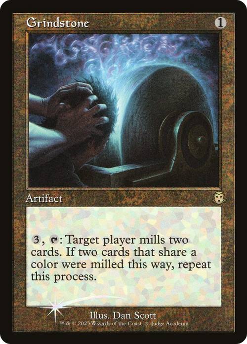 Grindstone (JDG-002) - Judge Gift Cards 2023 Foil