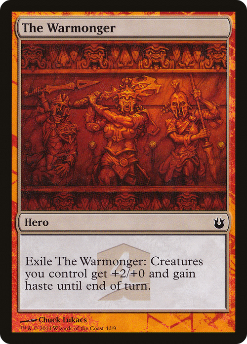 The Warmonger (HERO-) - Born of the Gods Hero's Path