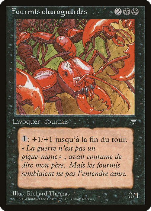 Carrion Ants (French) - "Fourmis charognardes" (REN-) - Renaissance