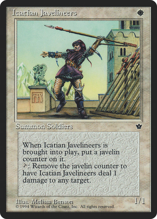 Icatian Javelineers (Benson) (FEM-) - Fallen Empires