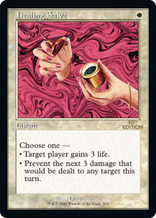 Healing Salve (Retro Frame) (30A-319) - 30th Anniversary Edition