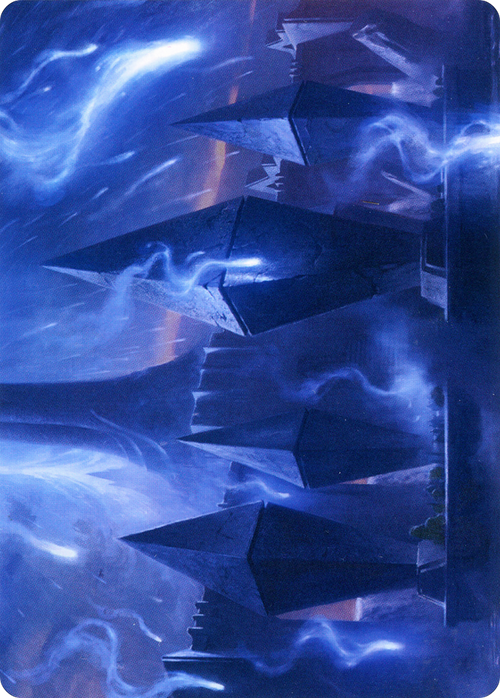 Sea Gate Restoration // Sea Gate Restoration (AZNR-049) - Zendikar Rising Art Series (Borderless)