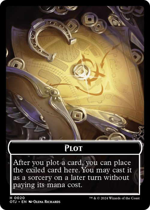 Plot (TOTJ-020) - Outlaws of Thunder Junction Tokens Foil