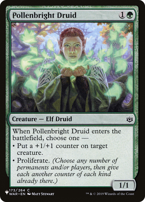 Pollenbright Druid (LIST-WAR-173) - The List