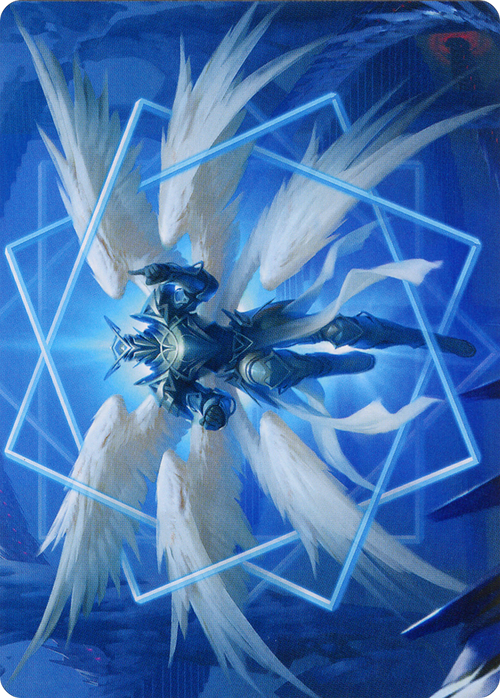 Vertex Paladin // Vertex Paladin (AMOM-048) - March of the Machine Art Series (Borderless)
