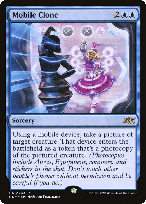 Mobile Clone (UNF-051) - Unfinity Foil