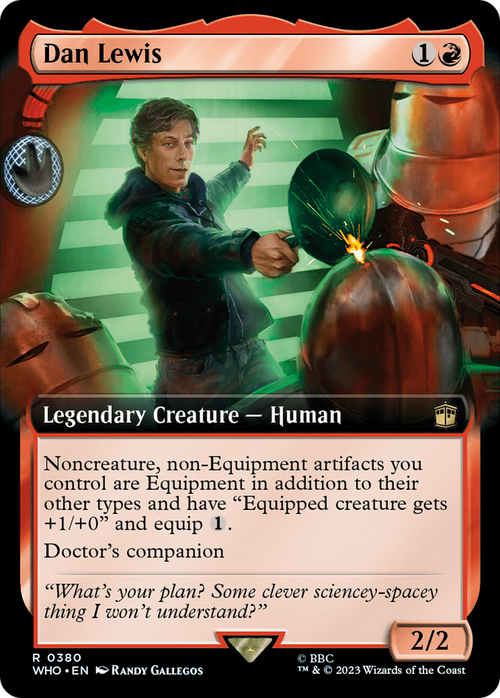 Dan Lewis (Extended Art) (WHO-380) - Doctor Who: (Extended Art)